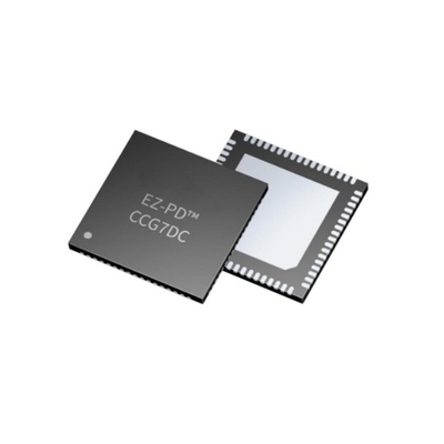 تراشه مدار یکپارچه CYPD727268LQXQ دو پورت USB-C تحویل برق و DC-DC کنترل کننده