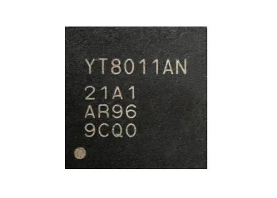 IC Ethernet YT8011AN Single Port Automotive Gigabit Ethernet PHY ترانسسیور QFN-48