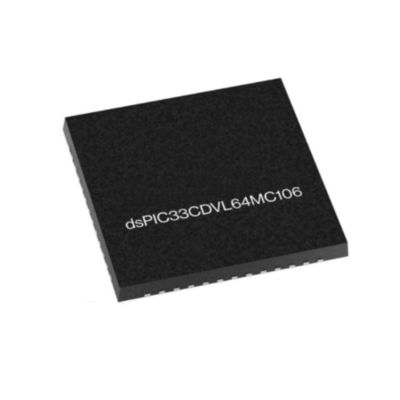 MCU مایکروکنترلر DSPIC33CDVL64MC106-I/M8 کنترل کننده های سیگنال دیجیتال 16 بیتی 100MHz