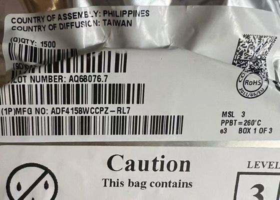 ADF4158WCCPZ ماژول ارتباطات بی سیم 6.1 GHz فرکانس فرکانس N