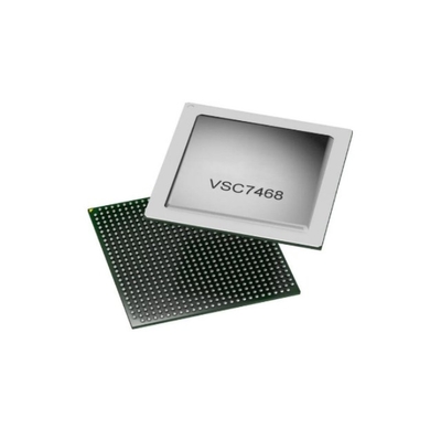 IC اترنت VSC7468YIH-02 36 پورت 800 گیگابایت در ثانیه سوئیچ اترنت حامل FCBGA-672