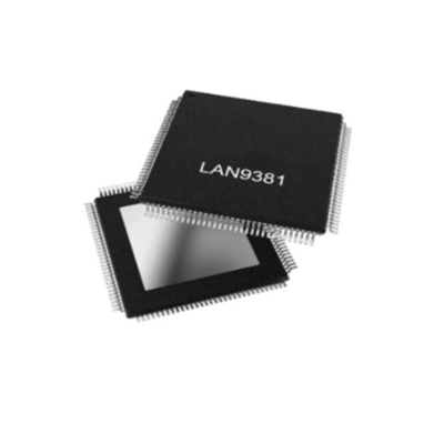 IC اترنت LAN9381T-V/6XXVAO 7-Port High-Performance Ethernet Switch با 7 پورت