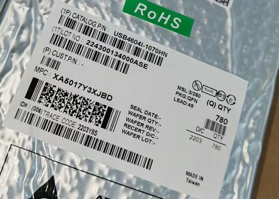 تراشه مدار یکپارچه USB4604I-1070HN USB 2.0 HSIC کنترل کننده مرکز 4 پورت با سرعت بالا