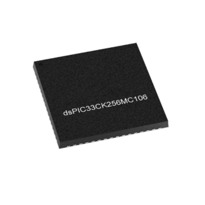 میکروکنترلر MCU DSPIC33CK256MC106T-I/MR کنترل کننده های سیگنال دیجیتال 16 بیتی با قدرت کم 100Mhz