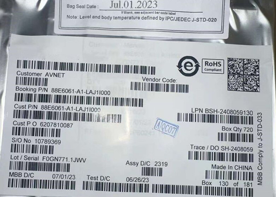آی سی اتریتن 88E6061-A1-LAJ1I000 6 پورت 100Mbps آی سی سوئیچ اتریتن بسته PQFP-128