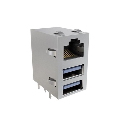 RJE361883401 کانکتورها کانکتورهای کامبو استایل شده 8POS RJE36 سری جک ماژولار