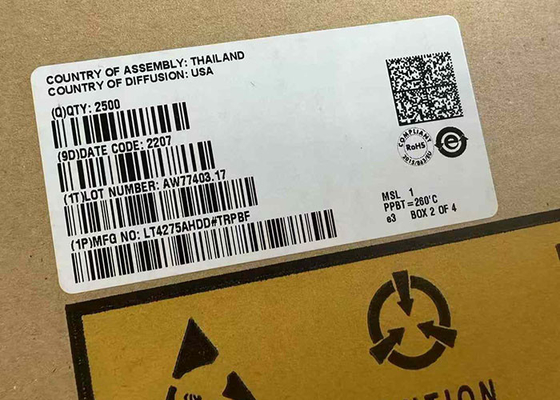 چیپ مدار یکپارچه LT4275AHDD#TRPBF کنترل کننده های PD بسته DFN-10