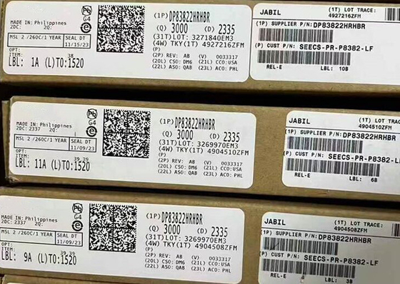 IC Ethernet DP83822HRHBR فرستنده لایه فیزیکی Ethernet با قدرت پایین VQFN-32