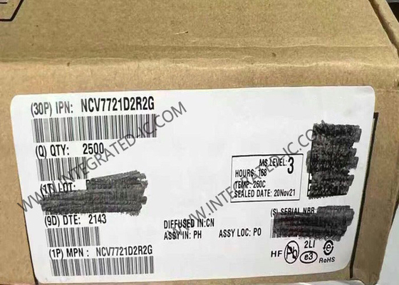 تراشه مدار یکپارچه NCV7721D2R2G 2 خروجی رانندگان نیمه پل گیت SOIC14