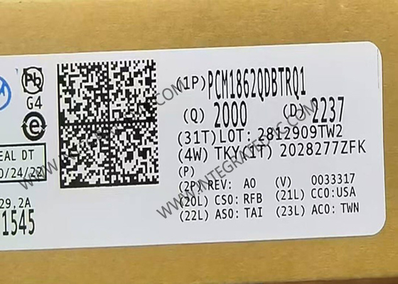 PCM1862QDBTRQ1 چیپ مدار یکپارچه خودرو 2 کانال 192-kHz ADC های صوتی