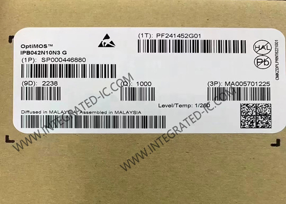 IPB042N10N3G چیپ مدار یکپارچه 100 ولت OptiMOS TM قدرت MOSFET ترانزیستورها TO-263-3