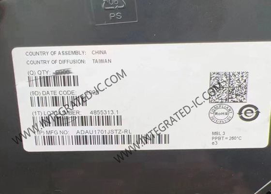 میکروکنترلر MCU ADAU1701JSTZ پردازنده صوتی SigmaDSP با دو ADC و چهار DAC