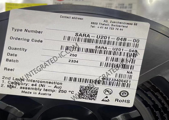 SARA-U201-04B-00 ماژول ارتباطات بی سیم ماژول های HSPA/GSM با 2G Fallback