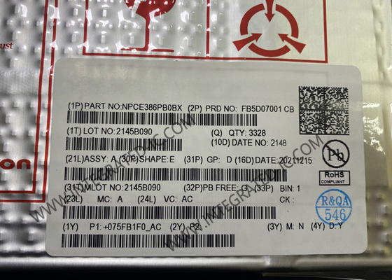 NPCE386PB0BX تراشه مدار یکپارچه برنامه قابل حمل با عملکرد بالا EC BGA128