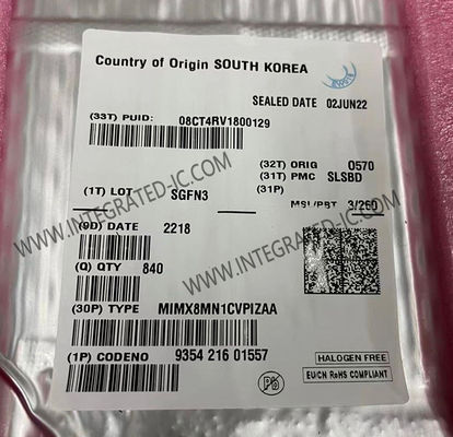 MIMX8MN1CVPIZAA میکروکنترلر MCU 2Core 64-Bit i.MX8MN میکروکنترلر IC FCBGA-306