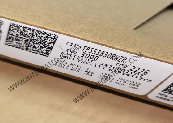 تراشه مدار یکپارچه TPS53830RWZR PMIC جریان بالا برای سرور DIMM DDR5 VQFN-35