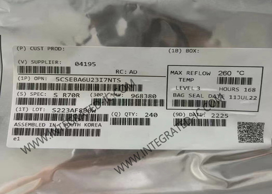 5CSEBA6U23I7NTS آرایه گیت قابل برنامه ریزی میدانی 925 مگاهرتز Cyclone® V SE SoC FPGA UBGA-672