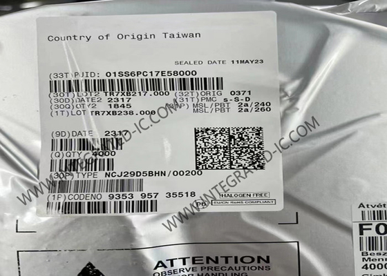 ماژول ارتباطات بی سیم NCJ29D5BHN/00200Y IC فوق پهن باند خودرو HVQFN-40