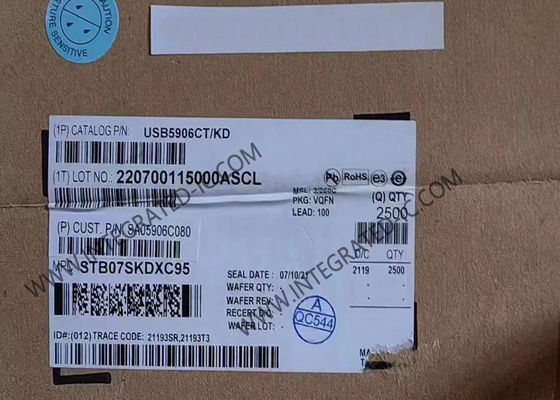 USB5906CT/KD چیپ مدار یکپارچه 6 پورت USB USB 3.2 Gen Hight -Speed SmartHubTM Controller