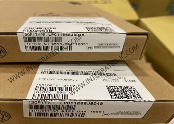 LPC11E68JBD48 میکروکنترلر MCU 50MHz ARM Cortex-M0 32 بیتی MCU بسته LQFP-48