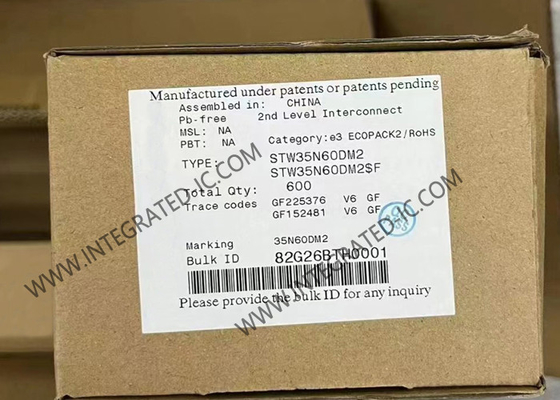 STW35N60DM2 ترازستورهای MOSFET برق کانال N