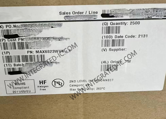 MAX6823WUK چیپ مدار یکپارچه کنترل کننده ولتاژ پایین با تنظیم مجدد دستی