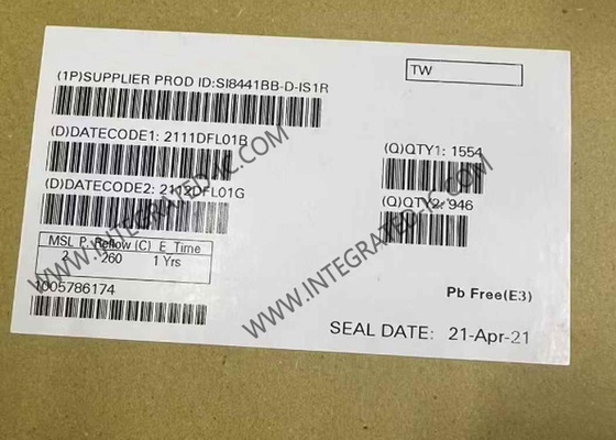SI8441BB-D-IS1R تراشه مدار یکپارچه 2500Vrms جداکننده دیجیتال چهار کانال با قدرت کم