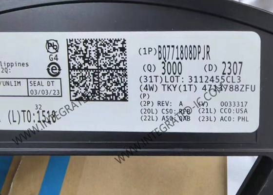 BQ771808DPJR خانواده تراشه مدار یکپارچه 2-5S محافظ ولتاژ بالا با تایمر تاخیر داخلی