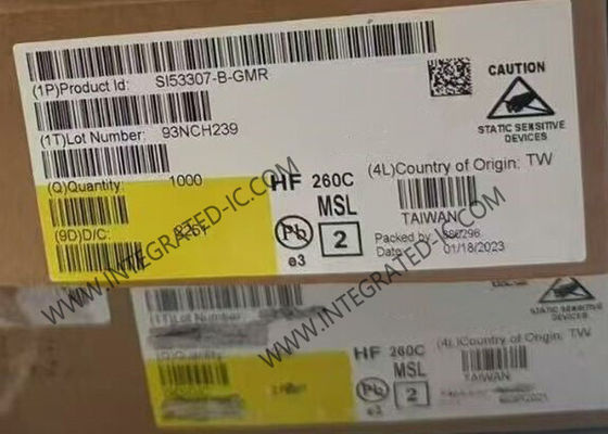 SI53307-B-GMR تراشه مدار یکپارچه Jitter Fanout Clock Buffer QFN16 Clock Fanout Buffer