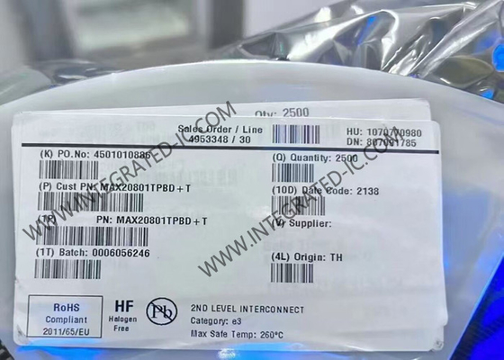 MAX20801TPBD تراشه مدار یکپارچه 1.5V تا 18V MPP ردیابی DC-DC کنورتر