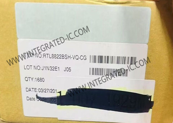 RTL8822BSH-VQ-CG BT IC 802.11ac/abgn SDIO WLAN با بلوتوث 4.1 کنترل کننده تک تراشه