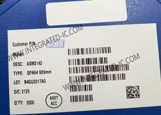 تراشه آی‌سی آیفون ASM3142 USB 3.1 نسل 2 کنترلر چیپ QFN64 Apple IMac/PCIe