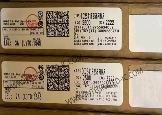 CC2541F256RHAR BT IC 2.4GHz BT انرژی پایین و MCU بی سیم اختصاصی VQFN-40