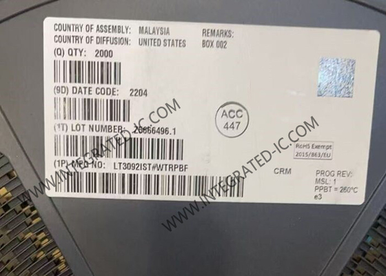 LT3092IST تراشه مدار یکپارچه 200mA منبع جریان قابل برنامه ریزی 2 ترمینال