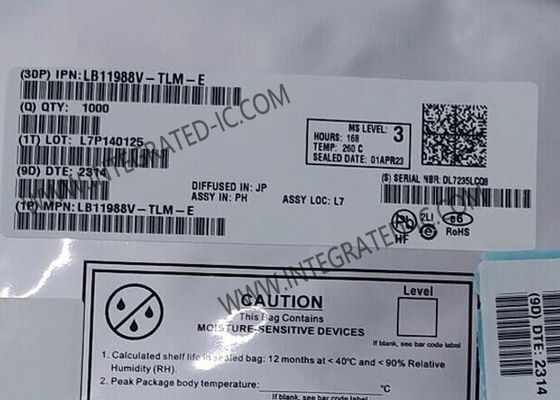 LB11988V مدار یکپارچه تراشه فن راننده موتور 1.3A یکپارچه دیجیتال IC