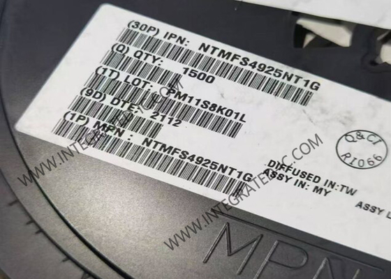 NTMFS4925NT1G ترازستورهای MOSFET شبکه یکپارچه 30 ولت
