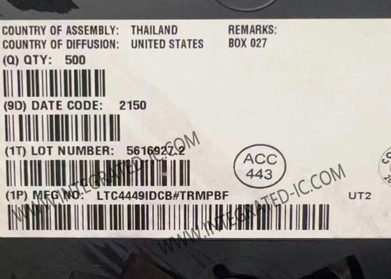 LTC4449IDCB چیپ مدار یکپارچه سرعت بالا درایور دروازه N-Channel MOSFET