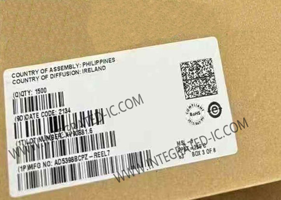 AD5398BCPZ تراشه مدار یکپارچه 10 بیتی DAC LFCSP-8 تبدیل دیجیتال به آنالوگ