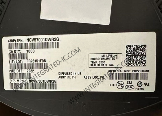 تراشه مدار یکپارچه NCV57001DWR2G 1200Vrms 1 کانال دروازه راننده 16-SOIC