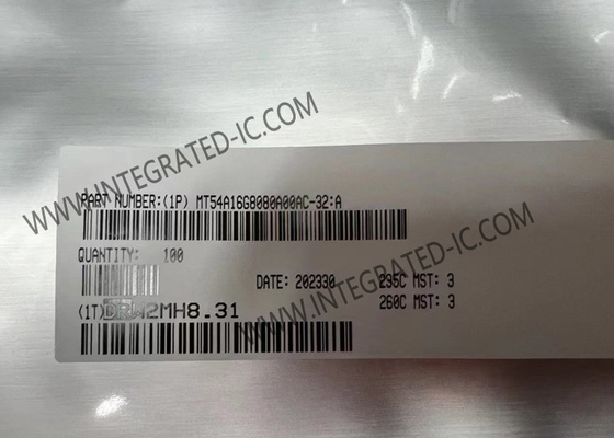 MT54A16G8080A00AC-32:چیپ IC حافظه 128Gbit 8 کانال حافظه DRAM پهنای باند بالا با ECC