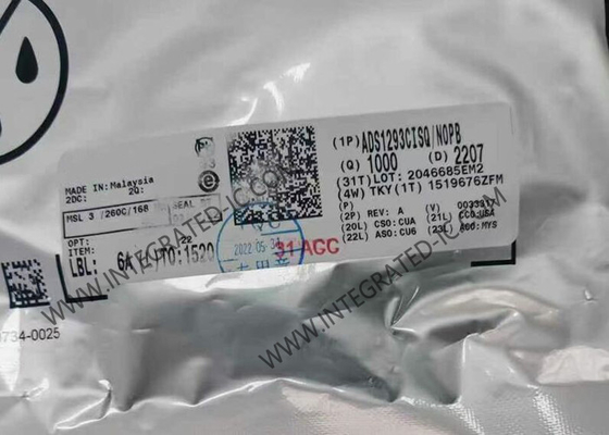 ADS1293CISQ تراشه مدار یکپارچه 3 کانال 24 بیتی آنالوگ با قدرت پایین برای اندازه گیری های بیوپوتانسیال