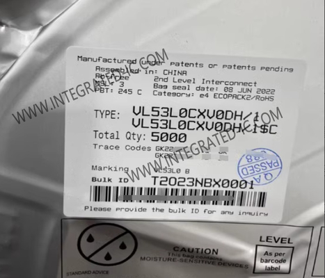 IC حسگر VL53L0CXV0DH/1 ماژول های حسگر زمان پرواز