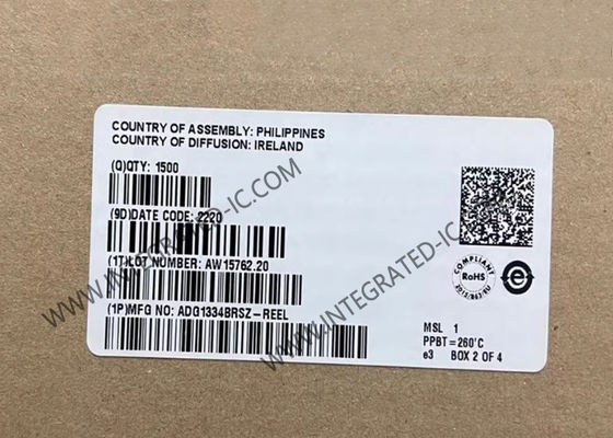 ADG1334BRSZ چیپ مدار یکپارچه 33V Quad SPDT سوئیچ های آنالوگ بسته SSOP-20