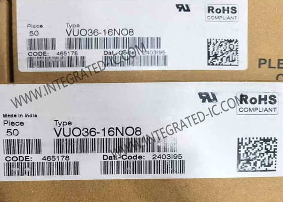VUO36-16NO8 تراشه مدار یکپارچه 36 آمپر 1600 ولت ماژول پل اصلاح کننده FO-B-5 بسته