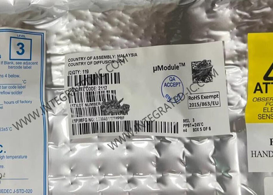 LTM4611IV تراشه مدار یکپارچه 15A μModule Buck Regulators LGA-133 Buck Converter