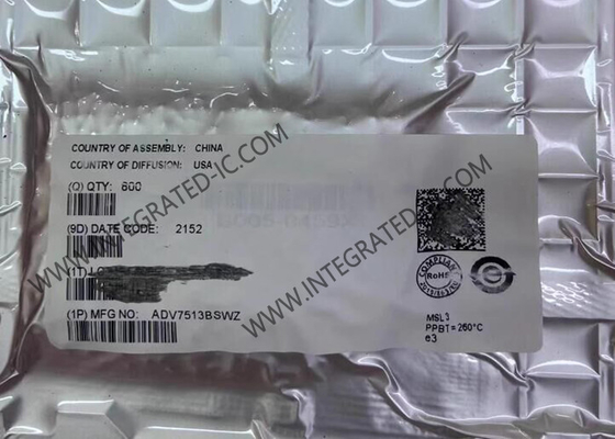 ADV7513BSWZ چیپ مدار یکپارچه 165 مگاهرتز فرستنده HDMI با عملکرد بالا