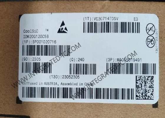 IDW20G120C5B تراشه مدار یکپارچه 1200V 20A دیود سیلیکون کربید شوتیکی برای شارژ EV