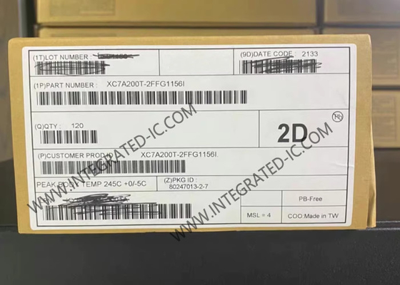 آرایه گیت قابل برنامه ریزی میدانی XC7A200T-2FFG1156I 1156-BBGA با کارایی بالا