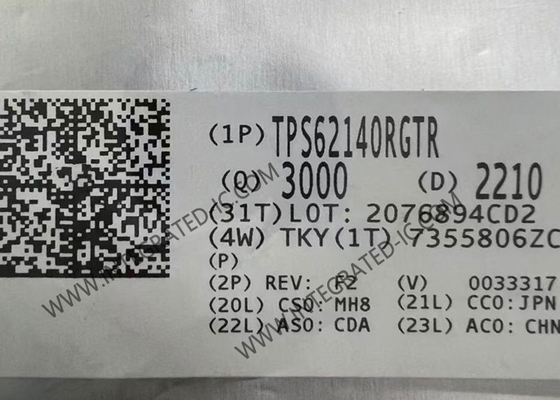 TPS62140RGTR تراشه مدار یکپارچه 3V به 17V 2A Step-Down Converter VQFN-16
