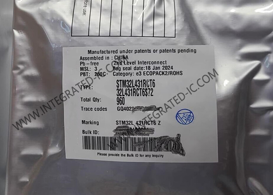 STM32L431RCT6 میکروکنترلر MCU 80MHz 32Bit Single Core Microcontroller IC LQFP64